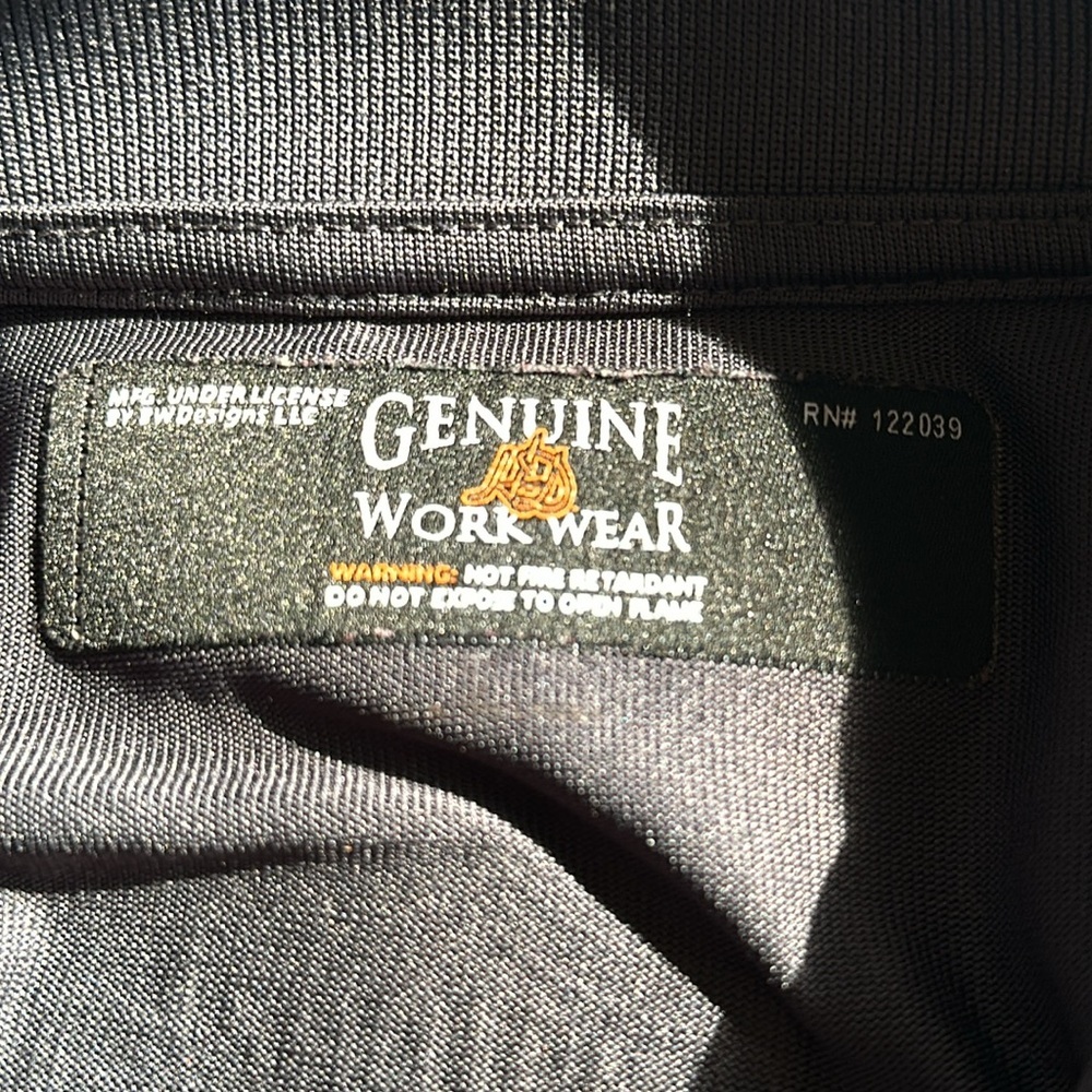Harley-Davidson Genuine Work Wear Gray Polo Shirt Security 1 Logo - Picture 8 of 10